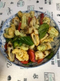 カリフラワーのカレー炒め-レシピのメイン写真