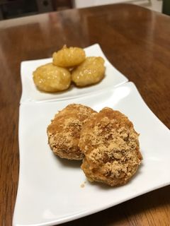 じゃが芋だんご☆みたらし&きな粉-レシピのメイン写真