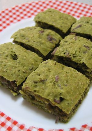 お豆腐で☆抹茶小豆のソフトクッキー-レシピのメイン写真