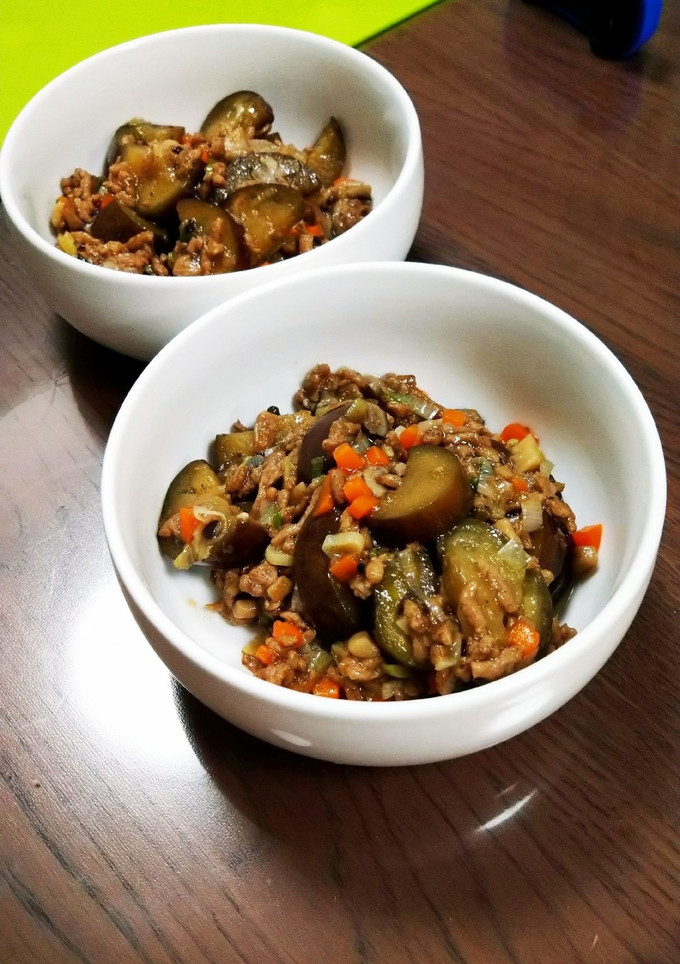 焼肉のタレで♡簡単♡麻婆茄子風の味噌炒め-レシピのメイン写真