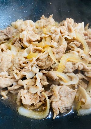 スピード飯。豚こま肉のしょうが焼き-レシピのメイン写真