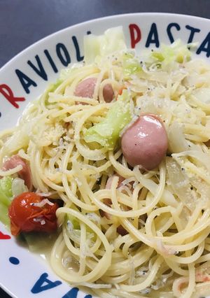 フライパン1つで！簡単パスタ♪-レシピのメイン写真
