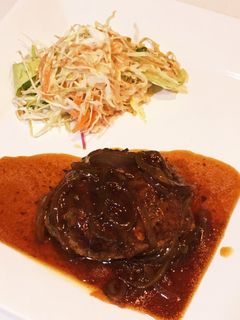 照焼き煮込みハンバーグ-レシピのメイン写真