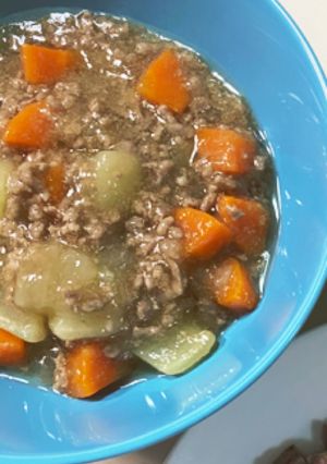 煮るだけ！大根とにんじん、ひき肉煮-レシピのメイン写真