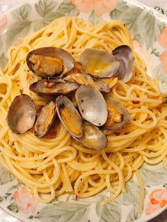 あさりバターリメイクパスタ-レシピのメイン写真