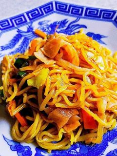 ソース焼きそば。ベーコン入り-レシピのメイン写真