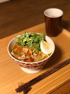 サラダカレーうどん-レシピのメイン写真