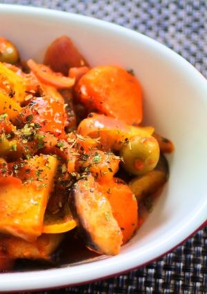 地中海料理！野菜たっぷりカポナータ-レシピのメイン写真