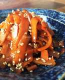 5分で副菜！ぽりぽり人参きんぴら