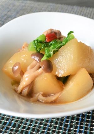 簡単で美味しい！大根のピリッと煮♪-レシピのメイン写真