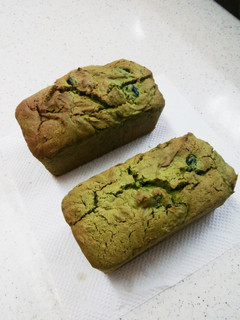 お豆入りふんわり抹茶ケーキ-レシピのメイン写真