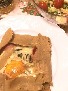 そば粉のガレット ブルターニュ風-レシピのメイン写真