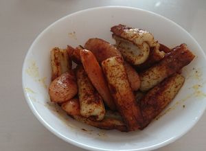 ちくわとウインナーのカレーマヨ炒め-レシピのメイン写真