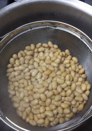 ホットクック　蒸し大豆-レシピのメイン写真