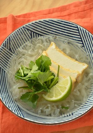 こんにゃく麺の簡単ダイエットフォー-レシピのメイン写真