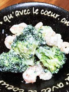 エビとブロッコリーのサラダ-レシピのメイン写真