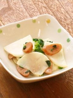 【簡単】かぶのマヨネーズ炒め-レシピのメイン写真