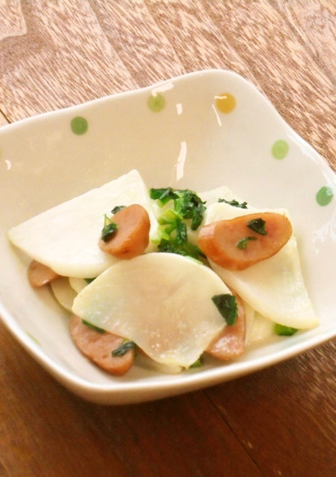 【簡単】かぶのマヨネーズ炒め-レシピのメイン写真