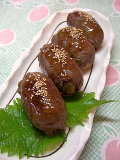 ゴマが香る♪肉巻きおにぎり-レシピのメイン写真