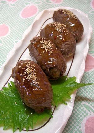 ゴマが香る♪肉巻きおにぎり-レシピのメイン写真