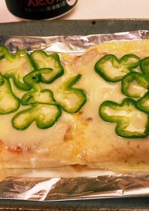糖質オフ♪節約♪超簡単な油揚げピザ♪-レシピのメイン写真