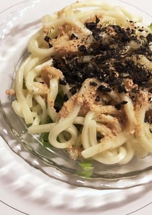 KALDIたらこ レンジでたらこうどん-レシピのメイン写真