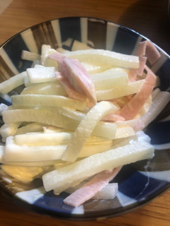 大根とハムのサラダ-レシピのメイン写真