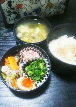 ランチジャー弁当歯痛編その1。-レシピのメイン写真