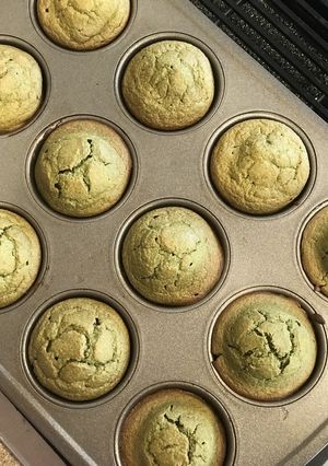 グルテンフリーのオーツほうれん草マフィン-レシピのメイン写真