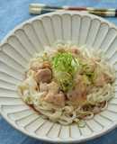 きび酢入りさっぱり鶏おろしうどん