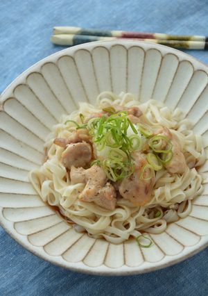 きび酢入りさっぱり鶏おろしうどん-レシピのメイン写真