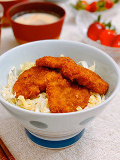 一口ソースカツ丼-レシピのメイン写真