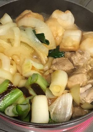 みんなで鶏すき焼き-レシピのメイン写真