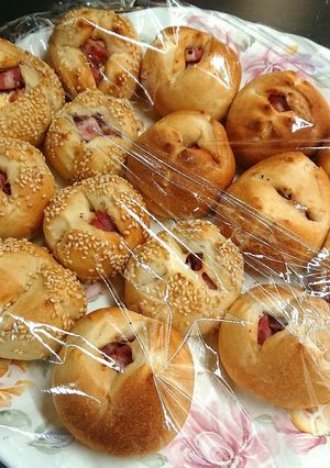 ベーコンとクリームチーズのパン-レシピのメイン写真