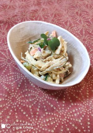 根菜の洋風胡麻和え-レシピのメイン写真