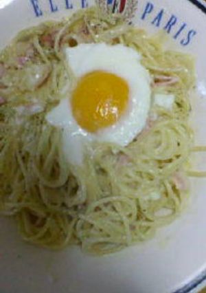 スライスチーズで簡単カルボナーラ♪-レシピのメイン写真