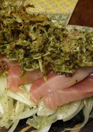 たまにはカツオの刺身でイタリアン-レシピのメイン写真