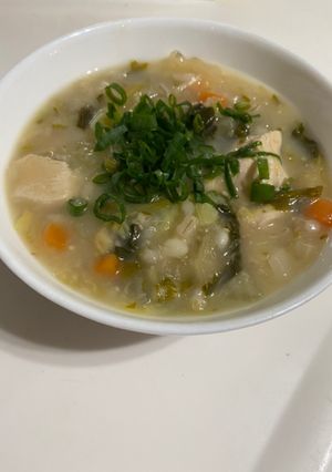 簡単！ダイエットもち麦ポタージュ　-レシピのメイン写真
