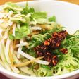 伊勢うどんで簡単ランチ 残り物を添えて〜
