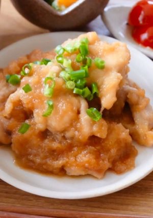 ジューシー♪鶏のみぞれ煮-レシピのメイン写真
