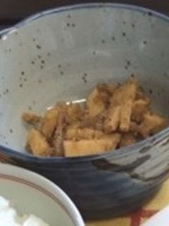 筍の胡麻和え(透析食)-レシピのメイン写真