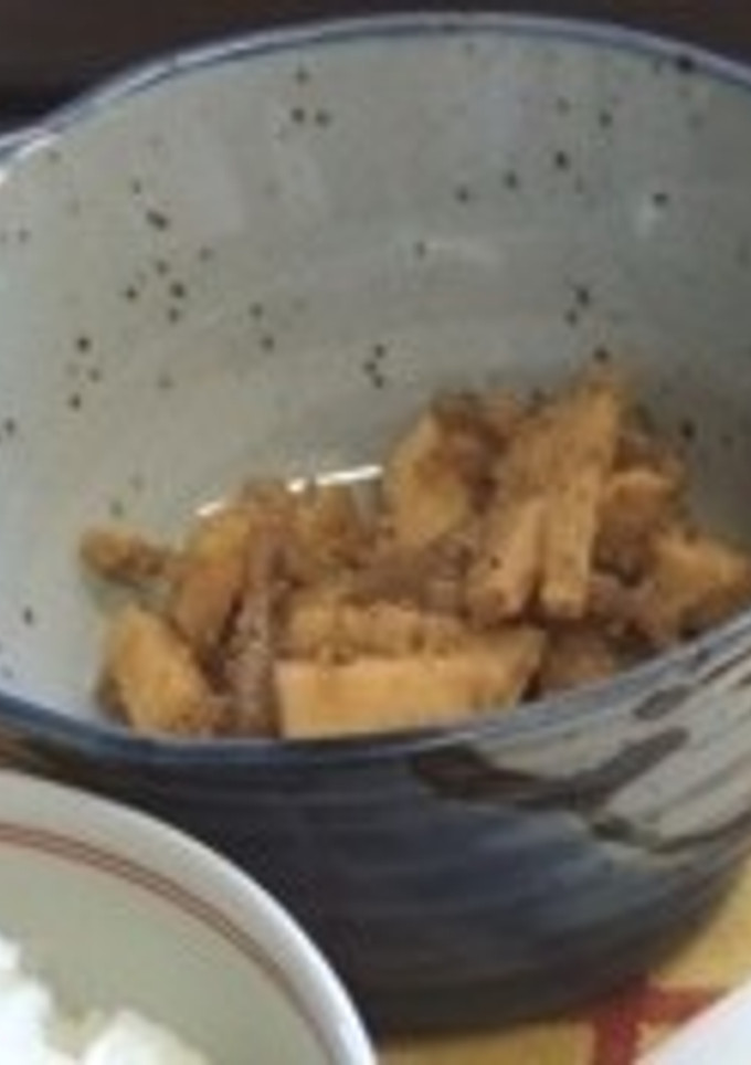 筍の胡麻和え（透析食）-レシピのメイン写真