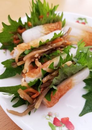 ちくわ☆きんぴらごぼう☆お弁当おかず-レシピのメイン写真