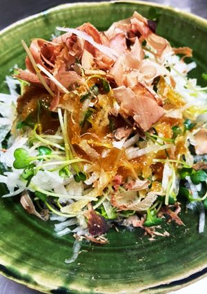 大根とカイワレの和風オニオンドレッシング-レシピのメイン写真