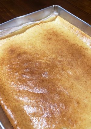 簡単ヘルシーな私のベイクドチーズケーキ-レシピのメイン写真