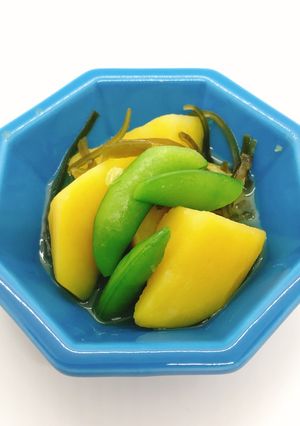 【病院】さつまいもと昆布煮【給食】-レシピのメイン写真