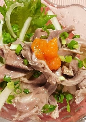 砂肝のポン酢和え-レシピのメイン写真