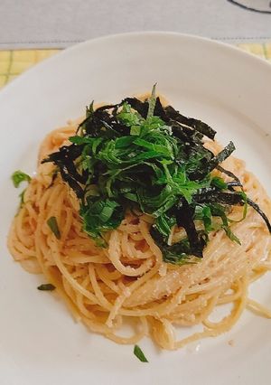 白ワインが決めて明太子スパゲッティ-レシピのメイン写真