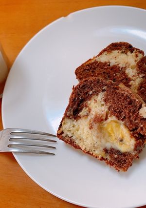 まるごとバナナの入ったパウンドケーキ-レシピのメイン写真