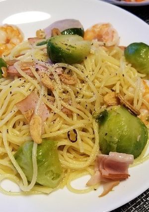 ぱぱっと簡単ペペロンチーノ-レシピのメイン写真